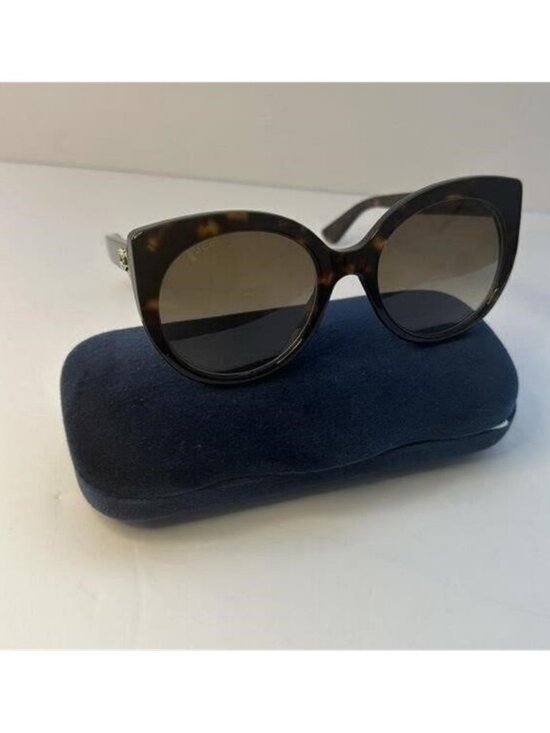 New Authentic GUCCI  Acetate Cat Eye Sunglasses GG0325S Tortoise